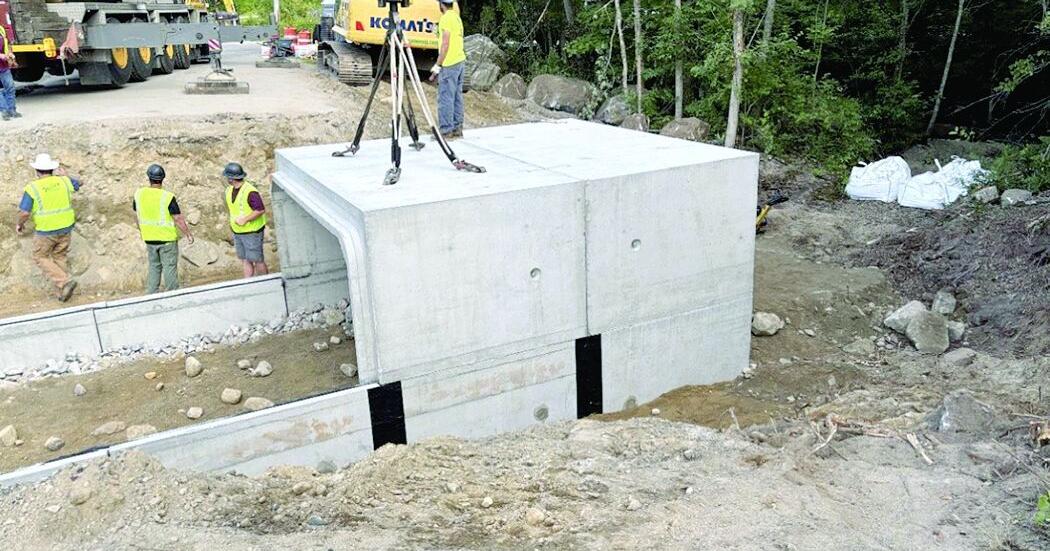 Box culvert project on time, on budget | News | conwaydailysun.com