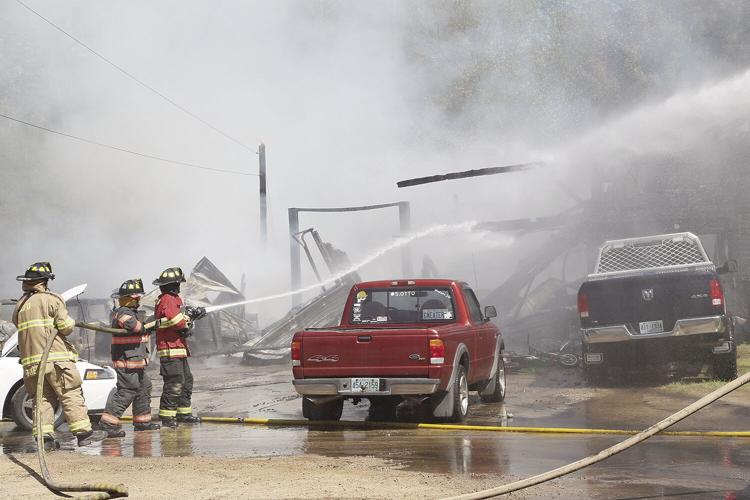 08-03-22 Greenwood Fire hosing side