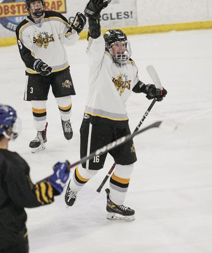 12-28-23 Peter Hall Hockey hat trick celebration 1