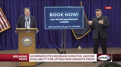 Gov. Chris Sununu gives weekly press briefing April 15