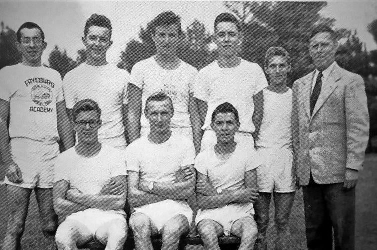 FA Hall of Excellence - 1952 Fryeburg Academy cross-country running team