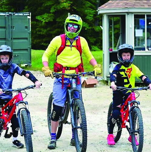 Wheel Family Fun - Summer mountain biking opportunities - Tyler Ray and his kids