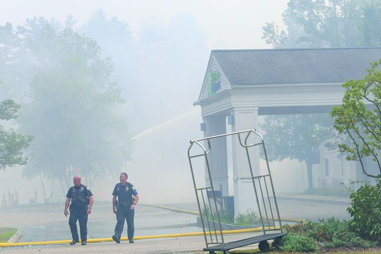 08-13-25 Holiday Inn-Brush Fire pd walking