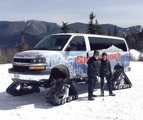 Nordic Tracks - SnowCoach up Mount Washington - Sally McMurdo and Peter Minnich SnowCoach