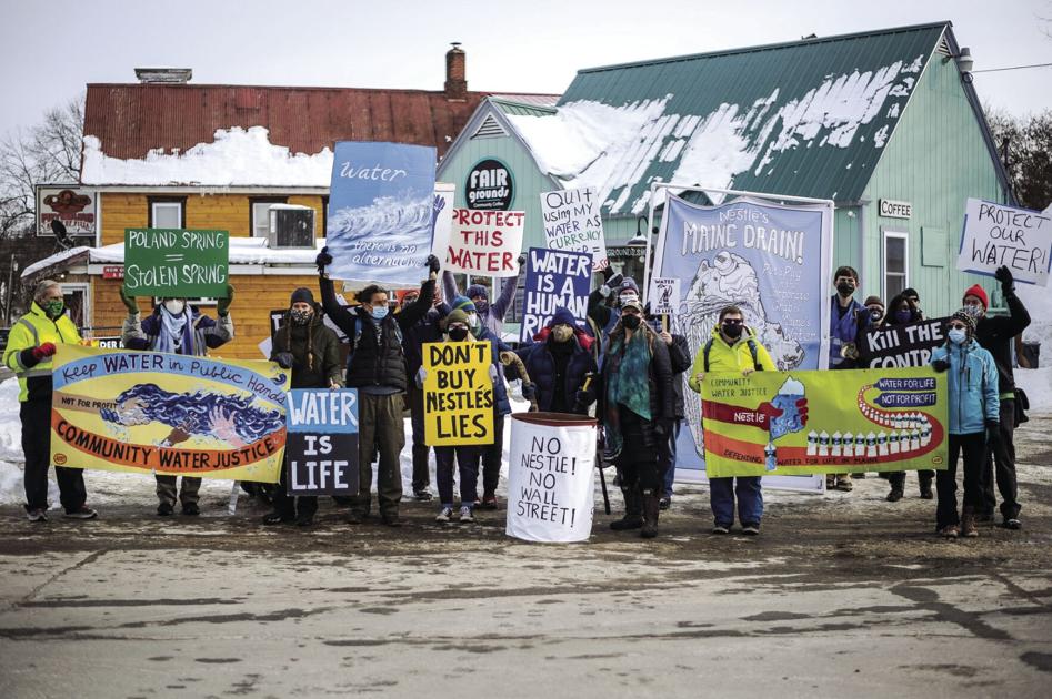 Fryeburg Water protest draws a crowd