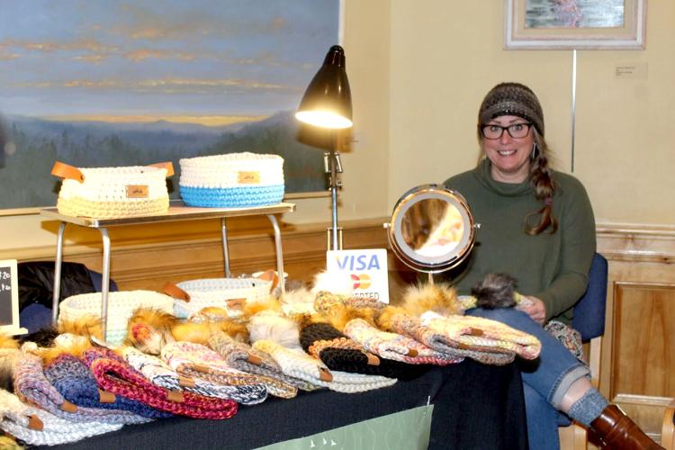 Andrea Pearl makes handmade hats and beanies