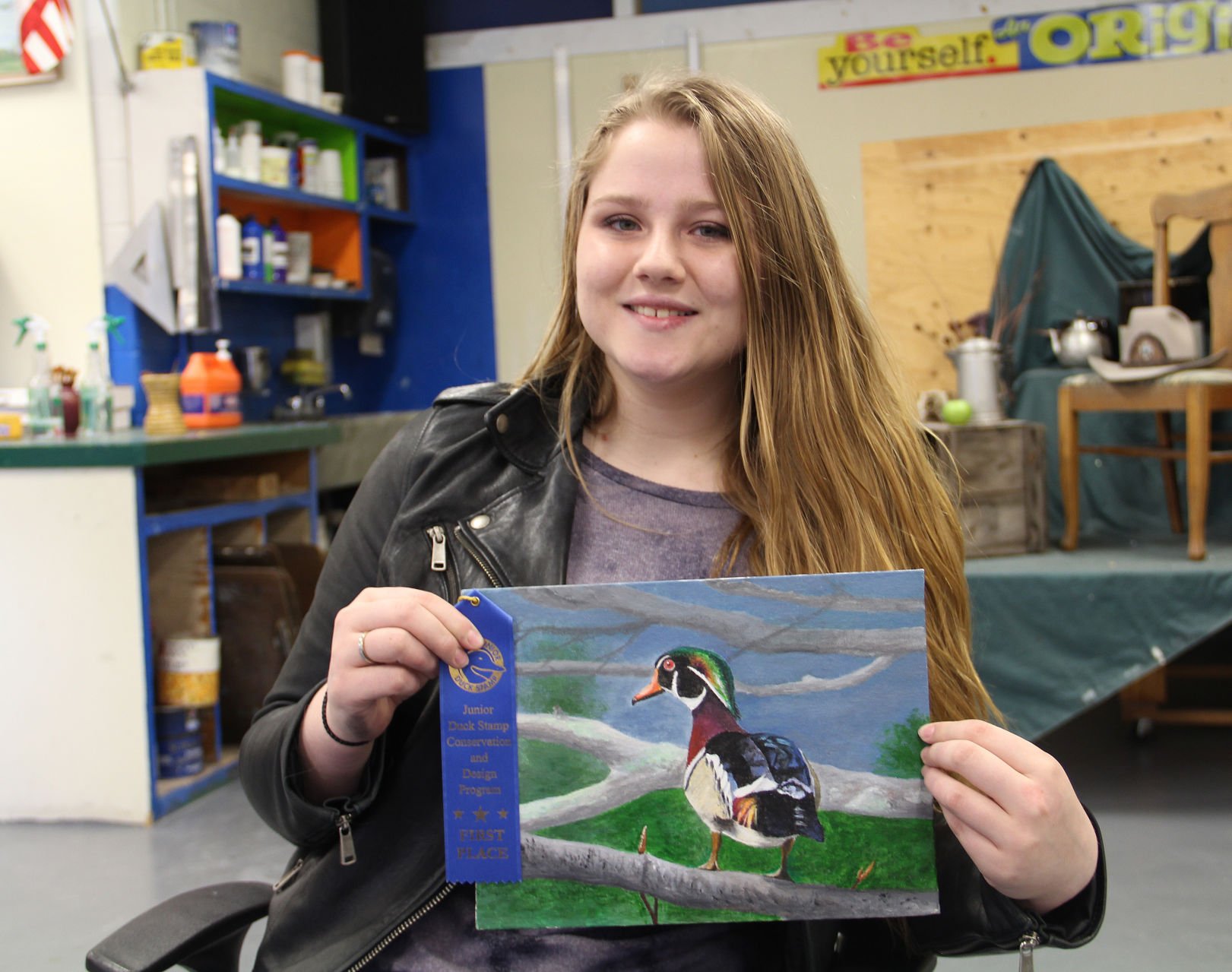 Berlin High student comes in first in N.H. Junior Duck Stamp