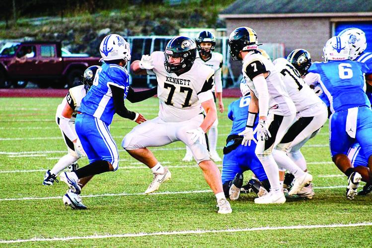 KHS Football - Emerick Culver block