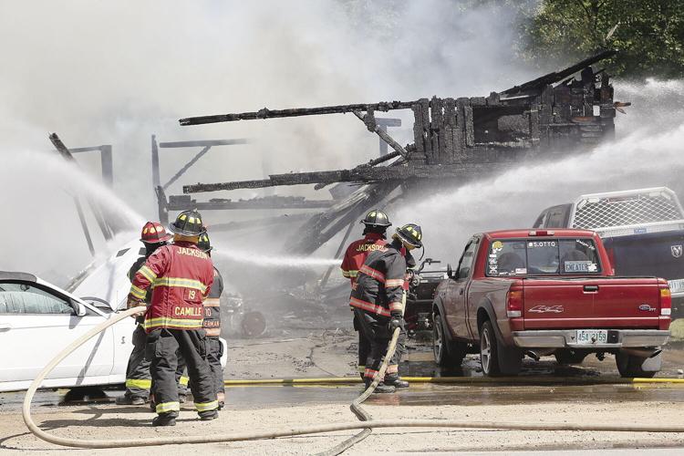 08-03-22 Greenwood Fire medium hosing