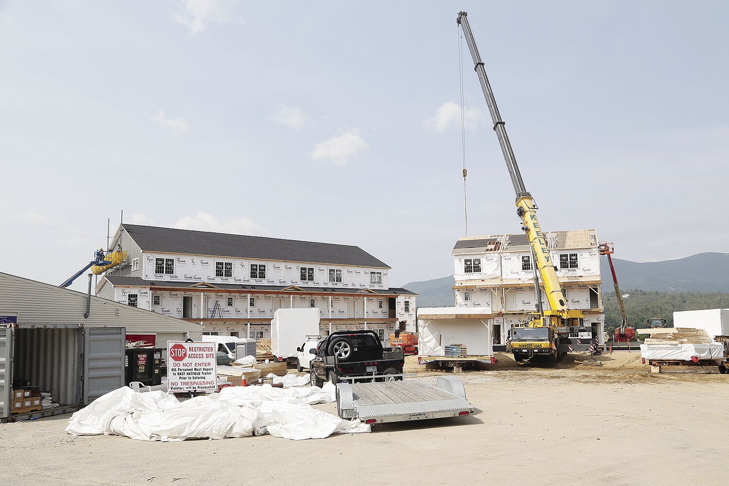 Second Whitesides modular building taking shape - Vimarsana News
