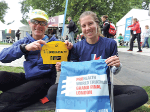 Skidmore shines on world triathlon stage