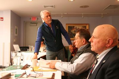 Balsams developer Les Otten at county delegation meeting