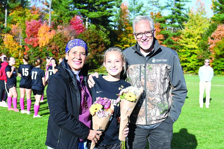 KHS Girls Soccer - Senior Day - Jae McArthur and family