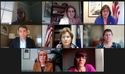 Delegation Speaks Out Ahead of Arguments Threatening Roe v. Wade