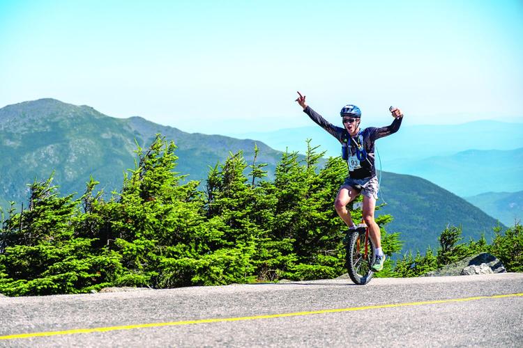 2025 Mt. Washington Bike Hillclimb - unicyclist