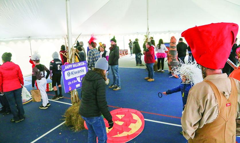 10-25-25 Halloween Town games in tent