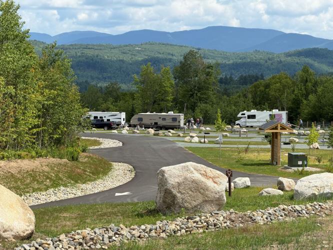 New campground sites with hookups at Jericho Mountain State Park