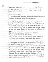 Kibby's letter to the court