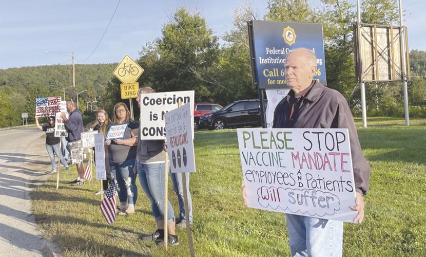 Protesters challenge vaccine mandate