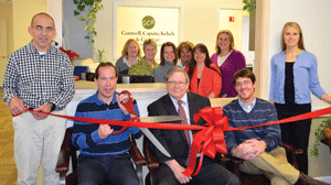 Gamwell, Caputo celebrates move to new office