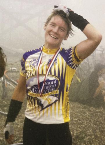 Wheel Fun - Heather McKendry after the 2004 Hillclimb