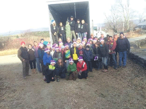 Local growers send Christmas Trees to cheer U.S. Troops