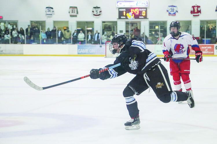 02-14-26 KHS Hockey Fights Cancer dziedzic shot