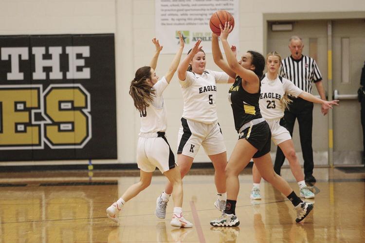 03-02-23 KHS WBB Playoffs elias and brown defense