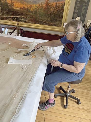 patching curtain vertical