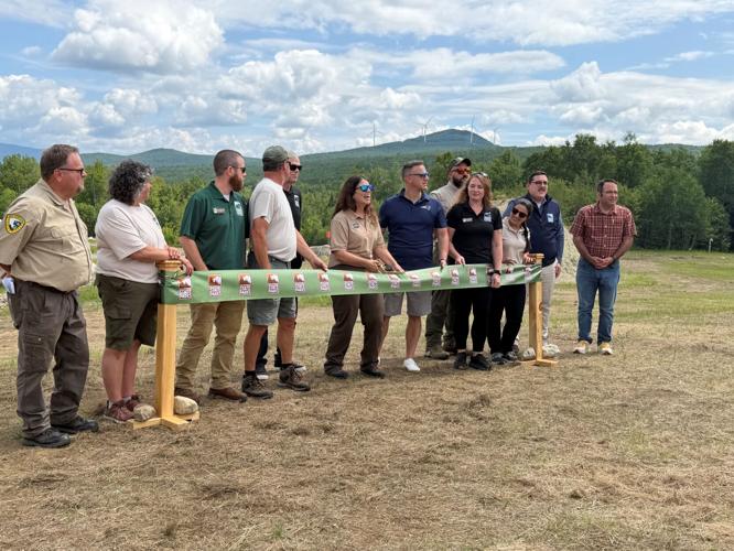 On July 31, a ribbon-cutting ceremony marked the 19 new RV campsites with hookups