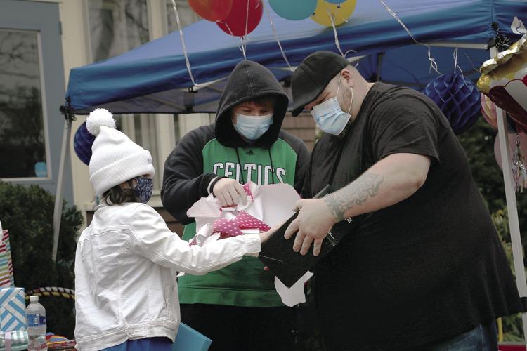 Make-A-Wish Parade 16 opening gifts