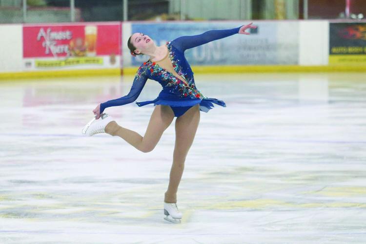 12-13-25 MWV Skating Show twirl holding leg