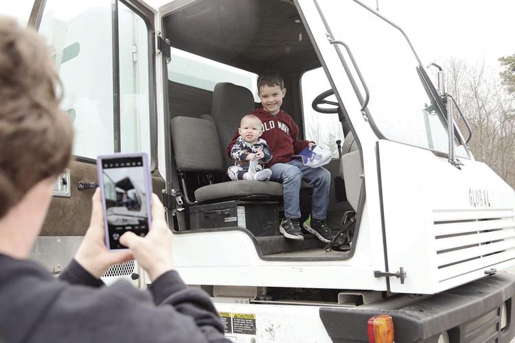 04-27-24 Touch-A-Truck smile for pic siblings