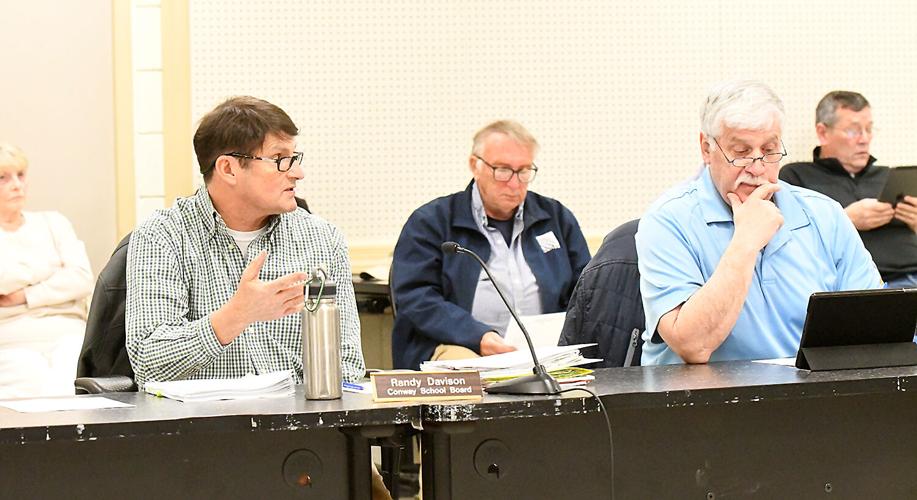 Conway School Board - Eaton tuioton agreement - Randy Davison and Joe Mosca