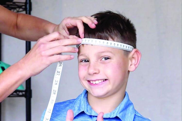Wheel Family Fun - helmets - measure the circumference of the head