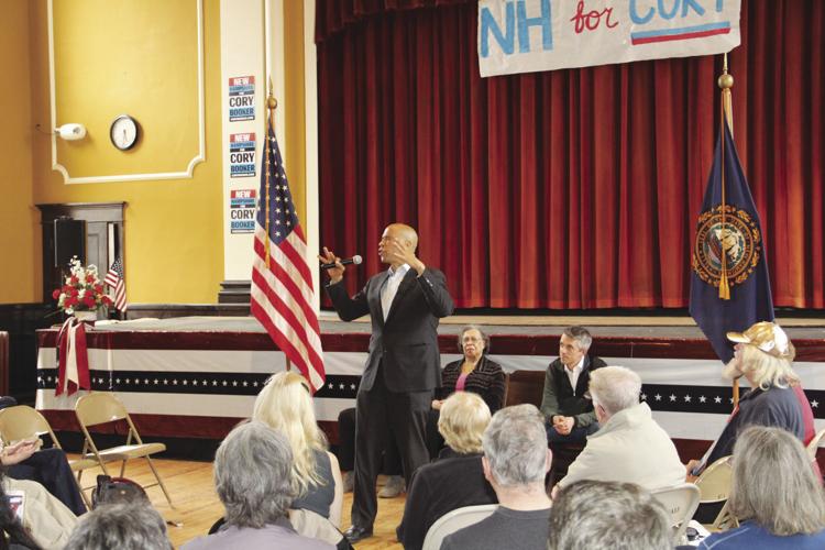 booker speaking