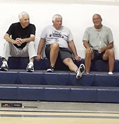 Denny Jensen, Mark Tilton and Gary Roy