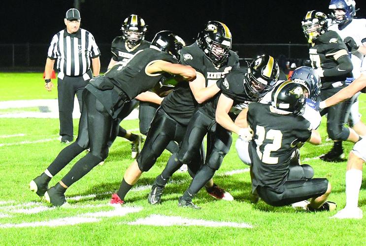 KHS Football - Gang tackle vs MV