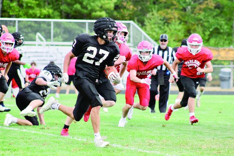 KHS Football - Jason Baker running