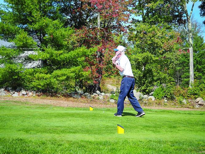 Golf Column - White Mountain Seniors at Bridgton Highlands - Jones tee off