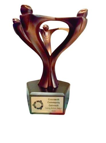 crosswalk award trophy