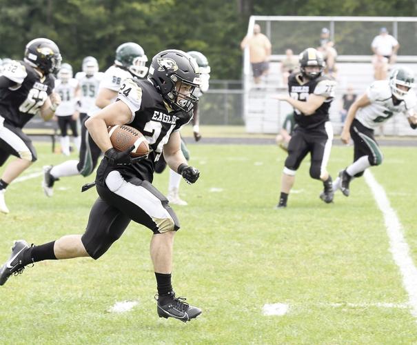 KHS Football - Tyler Walcott interception for a TD