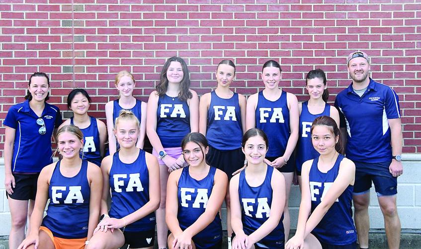 FA Cross-Country - 2025 girls team
