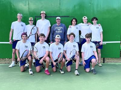 FA Boys Tennis - 2026 team