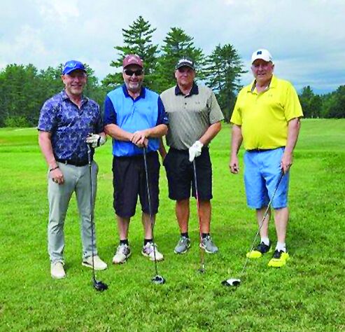 Golf Column - Lake Kezar - Jeff McLellan, Mick Huntress, Johnny Eastman and Tom Wholey
