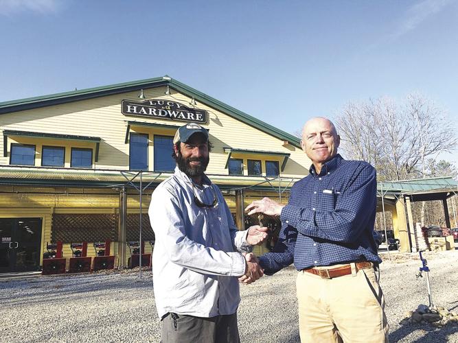 Lucy's nat and taylor handing keys tighter