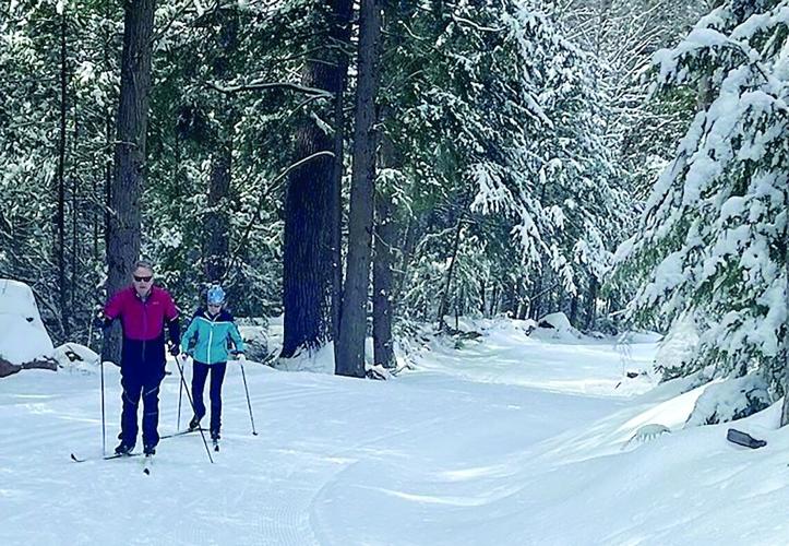 Nordic Tracks = last ski - Jackson's Henry Trail off the Wave