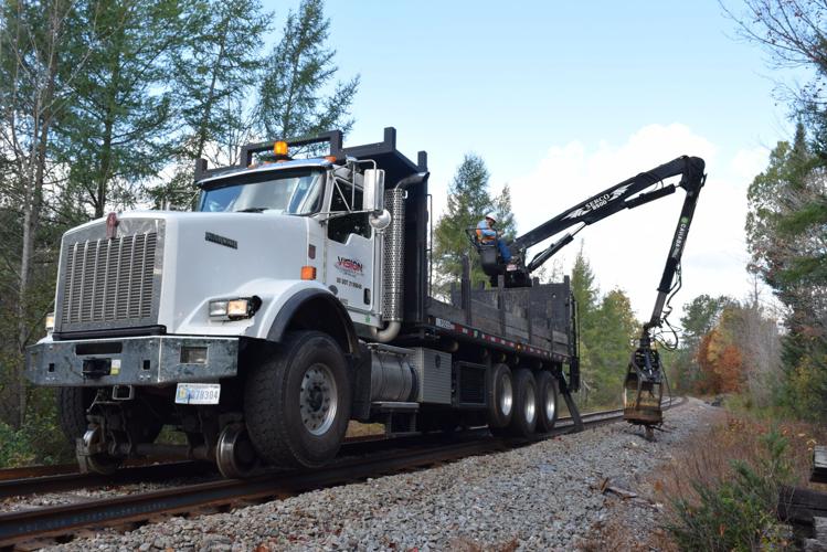 Infrastructure upgrade made to St. Lawrence & Atlantic Railroad track