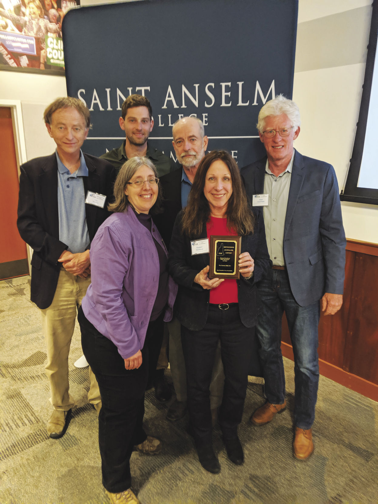 sun staff press award