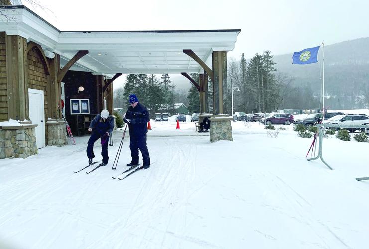 Nordic Tracks - Bretton Woods - Skiers get ready